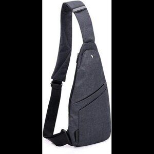 Sling Bag Anti-Thief Crossbody Personal Pocket Bag Lightweight Chest Backpack